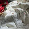 Sukienki na imprezę Sukienkę Summer Kobiet Symby Sleep Slear Esthetics koronkowy kwiatowy Vinatge francuska elegancka dama księżniczka vestidos TEMMER