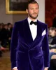 blazer Set Veet abito da sposa di lusso per uomo doppio petto giacca maschile 2 pezzi bello Busin abiti casual Prom Dr R7aV #