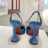 2024 Sandalias para mujer Diseñadores Zapato de vestir Talla de tacón de noche 35-42