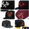 Casquettes de baseball 29 couleurs Hommes Baseball Snapback Chapeaux Classique Toutes les équipes Fleurs Noir Bleu Marine Hip Hop Atlanta Sport Lettre A réglable Ch Otlyu