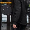 shark Skin Man Coat Jacket Fleece Warm Zipper Hooded Tactical Military Outdoor SoftShell Jacket Men Multiple Pockets Clothes y7pM#