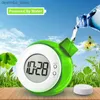 Schreibtisch Tischuhren Kinder Digitalwecker Smart Wasserzähler Stiller Kalender Digitaluhr Heimdekoration Kindergeschenke24327