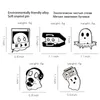 Leuke Boo Emaille Pins Custom Ghost Muziekdoos Broche Revers Badge Tas Cartoon Grappige Sieraden Cadeau voor Kinderen Vrienden halloween pin