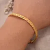 Charm Armbanden Dubai Goud Kleur BanglesBracelets Voor Vrouwen Man Armband Islamitische Moslim Arabische Midden-Oosten Sieraden Afrikaanse Gifts253T