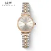 Carnival Fashion Quartz Wrist Watch Luxury Ladies Sapphire rostfritt stål armbandsur Vattentät elegant för kvinnor Reloj Mujer 240318