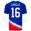 2024 PULISIC Usas Futebol Jerseys REYNA AARONSON WEAH ACOSTA Mckennie 24 25 Maillot De Futol FERREIRA DEST MORGAN Nós Uma Camisa de Futebol RAPINOE DUNN