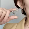 Designer oorbellen voor vrouwen meisje Ins stijl driehoek geometrische oorbellen Stud voor partij sieraden cadeau