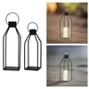 Candle Holders Lantern Ornament Hanging Metal Candleholder For Parties Porch Wedding