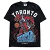 Warren High Street Sun Basketball Lotast T-shirt Tide Brand Stor storlek Snabbt torra herr- och kvinnors modegata Kort ärm
