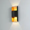 Lampada da parete Luci esterne Scale Corridoi Impermeabile Nordico Moderno Minimalista Pareti Cortili Balconi