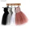 Robes de fille 2023 Été Mignon Filles Princesse Robe Enfants Sans Manches Tulle Vêtements Enfants Fête D'anniversaire Robe Enfants Pâques Tutu Costume yq240327