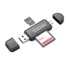 OTGカードリーダーマイクロSDSDカードリーダーMINI USB 20 OTG Micro SDSDXC TFカードリーダーアダプターUディスクラップトップアクセサリー2689061