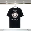 Polo Casa Blanca Mens T-shirt Summer Nouveau T-shirt à manches courtes en vrac 54C7