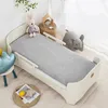 Chaud bébé dormeur matelas velours berceau hiver doux tapis né lit literie coussin enfant en bas âge matelas amovibles 240313