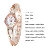 Wristwatches Alloy Bracelet Watch Waterproof Fashion Women Classic Watches Small Delicate Analog Wristwatch For Gift Work Travel Casual