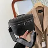 Sac à main en cuir de bonne qualité pour femmes, sac à Rivets de Style Punk, sacs à bandoulière de styliste pour dames, sacoches à bandoulière