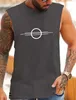 T-shirt da uomo stile casual outdoor o collo gilet ad asciugatura rapida t-shirt da uomo quattro stagioni con stampa elettrica fitness abbigliamento traspirante moda 240327