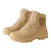 Scarpe da fitness Stivali da lavoro antinfortunistici da uomo Traspiranti Impermeabili Desert Army Arch Support Alpinismo Indistruttibile