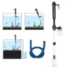 Outils Nettoyeur de gravier électrique pour aquarium, changeur d'eau, lave-sable, siphon sous vide, nettoyeur de gravier, accessoires d'aquarium