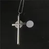 sublimation cross necklaces pendants ancient silver jewelry hot transfer printing materials consumables