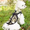 Köpek giysileri pamuklu paded evcil hayvan ceket sandık arka tek parçalı yelek yansıtıcı çekiş kablo demeti sıcak ceket