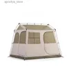 Tenten en schuilplaatsen Naturehike Opruimingsprijs Automatisch Easy Ridge Tent Village 5.0 Familietent Buitenkamperen Opvouwbare tent voor 3-4 personen24327