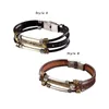 Charm Bracelets Gifts For Men Leather Bracelet Birthday Mens Boyfriend Husband Dad Brother Son