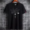 manga Tshirt Tops Oversize Men Loose Tee 100% Cott Fi Goth Print Men's Short Sleeve T-shirt Summer New Male Casual Tshirt y5Jl#