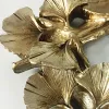 Ram 5/6 tum kreativ harts Golden Ginkgo Leaf Rame Vintage Photo Retro Wedding Home Decor WF