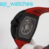 腕時計Richardmills Luxury Watches RM011 Mens Watchセラミックリング素材の日付タイミング自動機械スポーツ時計FUG4