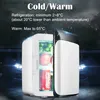 Холодильники Морозильные камеры 10-литровый небольшой автомобильный хладагент Бытовой автомобильный хладагент для обогрева и охлаждения Коробка для общежития Инсулиновый хладагент Q240326