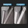 Borstels Wandmontage TPR Toiletborstel Automatisch openen en sluiten Siliconen borstelkop Roestvrij staal of PP-handgreep Badkamerreiniging