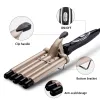 Strijkijzers Haar Krultang Keramische Crimpers Curler Wand PTC Snelle Verwarming 5 Vaten Haar Wavers Roller Styling Tools