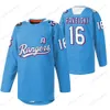 16 Joe Pavelski "Dallas Stars" Rangers Night 2022 Jerseys Azul Oleksiak Klingberg Robertson Hintz Holtby Seguin