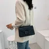 Tas Abay Steen Patroon PU Lederen Crossbody Tassen Voor Vrouwen 2024 Kleine Schouder Eenvoudige Vrouwelijke Luxe Keten Handtassen En Portemonnees