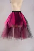 Voorraad Regenboog Hoog Laag Rokken Tie Dye Tule Tutu Rok Drukte Petticoat Clubwear Fancy Dance Carnaval Jurk CPA5600