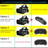 Cihazlar Orijinal Sanal Gerçeklik VR Glasses Stereo Google Karton Kutu Kulaklık Kask İzle Cep telefonu için 3D Video oyunu, Kablosuz Rocker