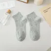 Men's Socks A Summer Trend Versatile Sweat-absorbing Sports White Thin