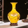 화병 Jingdezhen Ceramic Vase 중국 스타일 클래식 목회 기지 인형 미세한 부드러운 표면 가구 가구 장식 기사