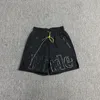 Projektanci Shorts Refleksyjny Sliver High Street Sport Sports Casual Mesh Shorts Summer Men's and Women's Lose Surfing Beach Shorts