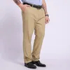 big Size Autumn Men's Suit Pants Terno Masculino Busin Pants 38-52 Elastic Straight Loose Work Lg Pants Trousers for Men W0yB#