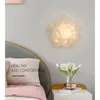 Wall Lamp Nordic Designer 3 Colocrs LED Warm Romantic Flower Suitable For Stairs Balcony Bedroom Bedside