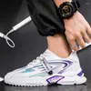 Casual Shoes Fashion Men Sneakers Mesh Lace-Up Mens Running Lightweight Vulcanize Platform Man Walking