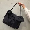 Borse da donna Borse in nylon nero Borsa da viaggio di grande capacità Borse a tracolla grandi da spalla femminili casual Bolsas