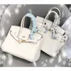 オリジナルのBirkknsバッグJin Yan Women Bags新しいトーゴトップレイヤーカウレザーバッグネットレッドY58y