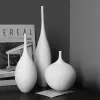 Vasen Einfache Vasen im nordischen Stil, handgefertigte Kunst-Zen-Vasen, hochwertige Luxus-Dekorationen für Nachttische im Restaurant, TV-Schrank