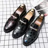 Casual Shoes High Quality Leather Men Formal Loafers Moccasins Male Party Night Club