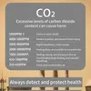 كاشف ثاني أكسيد الكربون متعددة الوظائف الحرارية مراقبة جودة الهواء جودة مراقبة CO2 جهاز محلل الكشف عن الغاز المستشعر