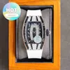 Designer de luxo rm relógio de pulso negócios lazer Rm07-01 máquina automática broca completa caixa aço fino fita relógio das mulheres