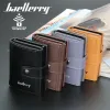 2024 Rfid Men Card Wallets Hasp Small Card Wallets PU Leather Slim Mini Men's Wallet High Qaulity Short Male Purses